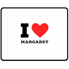 I love margaret Fleece Blanket (Medium)