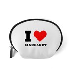 I love margaret Accessory Pouch (Small) Back