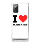 I love margaret Samsung Galaxy Note 20 TPU UV Case Front