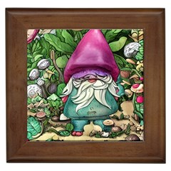 Charm Toadstool Necromancy Magician Conjuration Sorcery Spell Mojo Chanterelle Framed Tile by GardenOfOphir