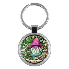 Charm Toadstool Necromancy Magician Conjuration Sorcery Spell Mojo Chanterelle Key Chain (round) by GardenOfOphir