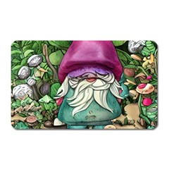 Charm Toadstool Necromancy Magician Conjuration Sorcery Spell Mojo Chanterelle Magnet (rectangular) by GardenOfOphir