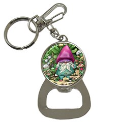 Charm Toadstool Necromancy Magician Conjuration Sorcery Spell Mojo Chanterelle Bottle Opener Key Chain by GardenOfOphir