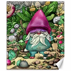 Charm Toadstool Necromancy Magician Conjuration Sorcery Spell Mojo Chanterelle Canvas 8  X 10  by GardenOfOphir