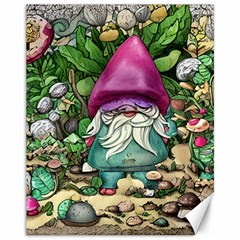 Charm Toadstool Necromancy Magician Conjuration Sorcery Spell Mojo Chanterelle Canvas 11  X 14  by GardenOfOphir