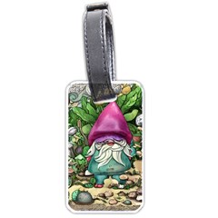 Charm Toadstool Necromancy Magician Conjuration Sorcery Spell Mojo Chanterelle Luggage Tag (one Side) by GardenOfOphir