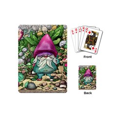 Charm Toadstool Necromancy Magician Conjuration Sorcery Spell Mojo Chanterelle Playing Cards Single Design (mini) by GardenOfOphir