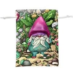 Charm Toadstool Necromancy Magician Conjuration Sorcery Spell Mojo Chanterelle Lightweight Drawstring Pouch (xl) by GardenOfOphir