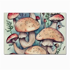 Glamour Enchantment Enchantress Gill Wizard Pileus Rune Wizardry Theurgy Cap Postcards 5  X 7  (pkg Of 10) by GardenOfOphir