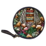 Bewitch Stipe Black Art Incantation Enchant Champignon Shiitake Witchcraft Black Magic Witch Classic 20-CD Wallets Front