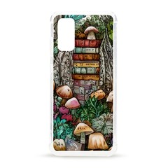 Bewitch Stipe Black Art Incantation Enchant Champignon Shiitake Witchcraft Black Magic Witch Samsung Galaxy S20 6 2 Inch Tpu Uv Case