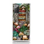 Bewitch Stipe Black Art Incantation Enchant Champignon Shiitake Witchcraft Black Magic Witch Samsung Galaxy Note 20 TPU UV Case Front