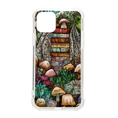 Bewitch Stipe Black Art Incantation Enchant Champignon Shiitake Witchcraft Black Magic Witch Iphone 11 Pro 5 8 Inch Tpu Uv Print Case by GardenOfOphir