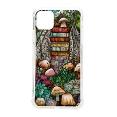 Bewitch Stipe Black Art Incantation Enchant Champignon Shiitake Witchcraft Black Magic Witch Iphone 11 Pro Max 6 5 Inch Tpu Uv Print Case by GardenOfOphir