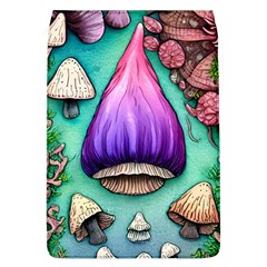 Veil Presto Psilocybin Superstition Agaric Trick Button Mushroom Sciopticon Diablerie Voodoo Fairy Removable Flap Cover (l) by GardenOfOphir