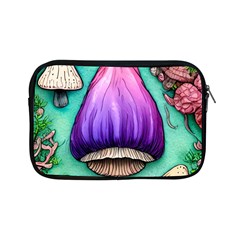 Veil Presto Psilocybin Superstition Agaric Trick Button Mushroom Sciopticon Diablerie Voodoo Fairy Apple Ipad Mini Zipper Cases by GardenOfOphir