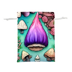 Veil Presto Psilocybin Superstition Agaric Trick Button Mushroom Sciopticon Diablerie Voodoo Fairy Lightweight Drawstring Pouch (s) by GardenOfOphir