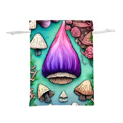 Veil Presto Psilocybin Superstition Agaric Trick Button Mushroom Sciopticon Diablerie Voodoo Fairy Lightweight Drawstring Pouch (l) by GardenOfOphir