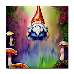 Thaumaturgy Magically Prestidigitation Sleight Of Hand Fly Agaric Abracadabra Tile Coaster by GardenOfOphir