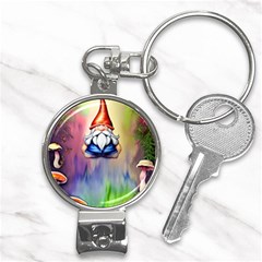 Thaumaturgy Magically Prestidigitation Sleight Of Hand Fly Agaric Abracadabra Nail Clippers Key Chain by GardenOfOphir