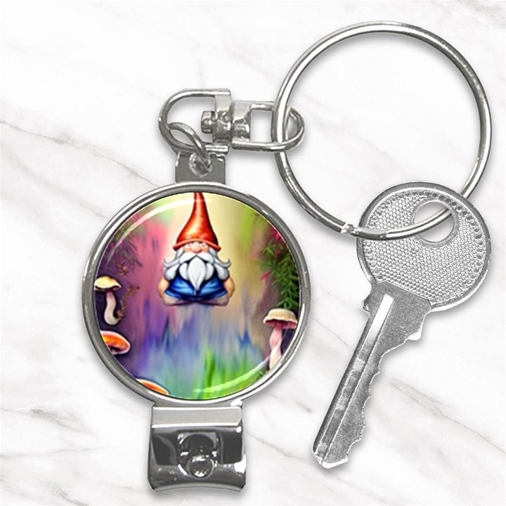 Thaumaturgy Magically Prestidigitation Sleight Of Hand Fly Agaric Abracadabra Nail Clippers Key Chain