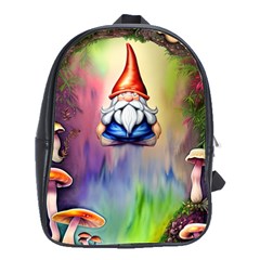 Thaumaturgy Magically Prestidigitation Sleight Of Hand Fly Agaric Abracadabra School Bag (large) by GardenOfOphir