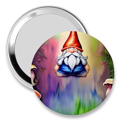 Thaumaturgy Magically Prestidigitation Sleight Of Hand Fly Agaric Abracadabra 3  Handbag Mirrors by GardenOfOphir