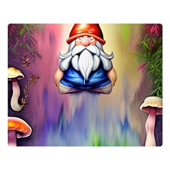 Thaumaturgy Magically Prestidigitation Sleight Of Hand Fly Agaric Abracadabra Premium Plush Fleece Blanket (large) by GardenOfOphir