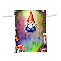 Thaumaturgy Magically Prestidigitation Sleight Of Hand Fly Agaric Abracadabra Lightweight Drawstring Pouch (l) by GardenOfOphir