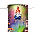 Thaumaturgy Magically Prestidigitation Sleight Of Hand Fly Agaric Abracadabra Lightweight Drawstring Pouch (XL) Front