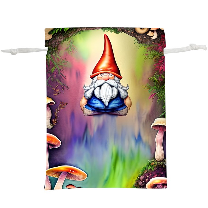 Thaumaturgy Magically Prestidigitation Sleight Of Hand Fly Agaric Abracadabra Lightweight Drawstring Pouch (XL)