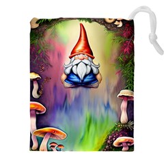 Thaumaturgy Magically Prestidigitation Sleight Of Hand Fly Agaric Abracadabra Drawstring Pouch (4xl) by GardenOfOphir