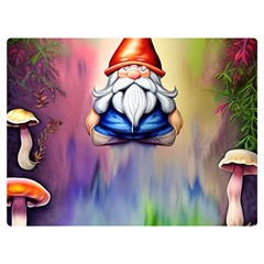 Thaumaturgy Magically Prestidigitation Sleight Of Hand Fly Agaric Abracadabra Premium Plush Fleece Blanket (extra Small) by GardenOfOphir