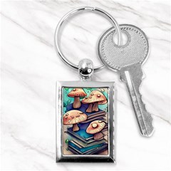 Mushroom Cloud Legerdemain Portobello Warlock Key Chain (rectangle) by GardenOfOphir