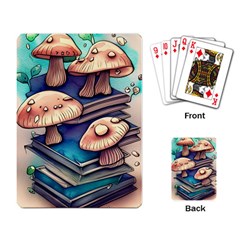 Mushroom Cloud Legerdemain Portobello Warlock Playing Cards Single Design (rectangle) by GardenOfOphir