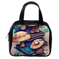 Mushroom Cloud Legerdemain Portobello Warlock Classic Handbag (one Side) by GardenOfOphir