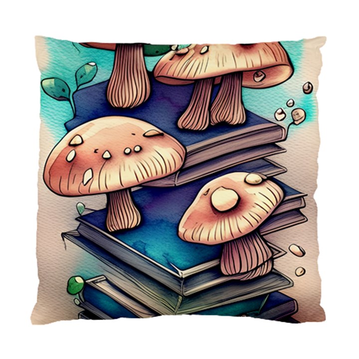 Mushroom Cloud Legerdemain Portobello Warlock Standard Cushion Case (One Side)