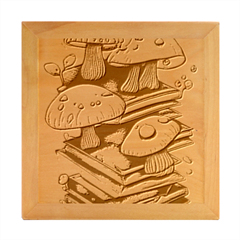 Mushroom Cloud Legerdemain Portobello Warlock Wood Photo Frame Cube