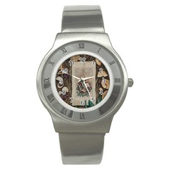 Charming Toadstool Stainless Steel Watch