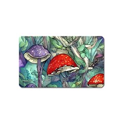 Necromancy Mushroom Magnet (name Card) by GardenOfOphir