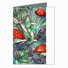 Necromancy Mushroom Greeting Cards (pkg Of 8) by GardenOfOphir