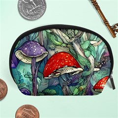 Necromancy Mushroom Accessory Pouch (large) by GardenOfOphir