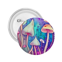 Magician s Charm Mushroom 2 25  Buttons by GardenOfOphir