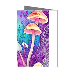 Magician s Charm Mushroom Mini Greeting Cards (pkg Of 8) by GardenOfOphir