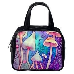 Magician s Charm Mushroom Classic Handbag (one Side) by GardenOfOphir