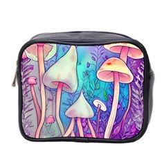 Magician s Charm Mushroom Mini Toiletries Bag (two Sides) by GardenOfOphir