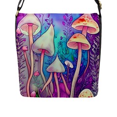 Magician s Charm Mushroom Flap Closure Messenger Bag (l) by GardenOfOphir