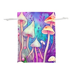 Magician s Charm Mushroom Lightweight Drawstring Pouch (s) by GardenOfOphir