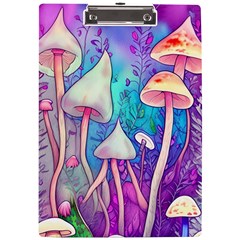 Magician s Charm Mushroom A4 Acrylic Clipboard by GardenOfOphir