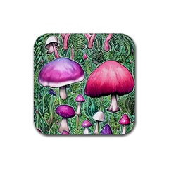 Conjuration Mushroom Rubber Coaster (square) by GardenOfOphir